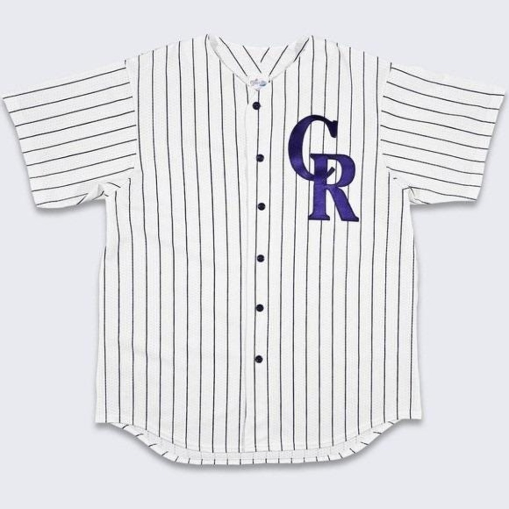 Colorado Rockies Vintage 90s Majestic Baseball Jersey
